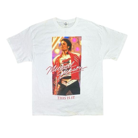 Delta Michael Jackson 2009 This Is It Tour Promo Tee - Size Large - Picture 1 of 8